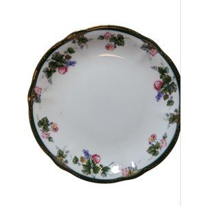Beautiful  HOYA  FRUIT Pattern  Bone China Dessert Plates Green